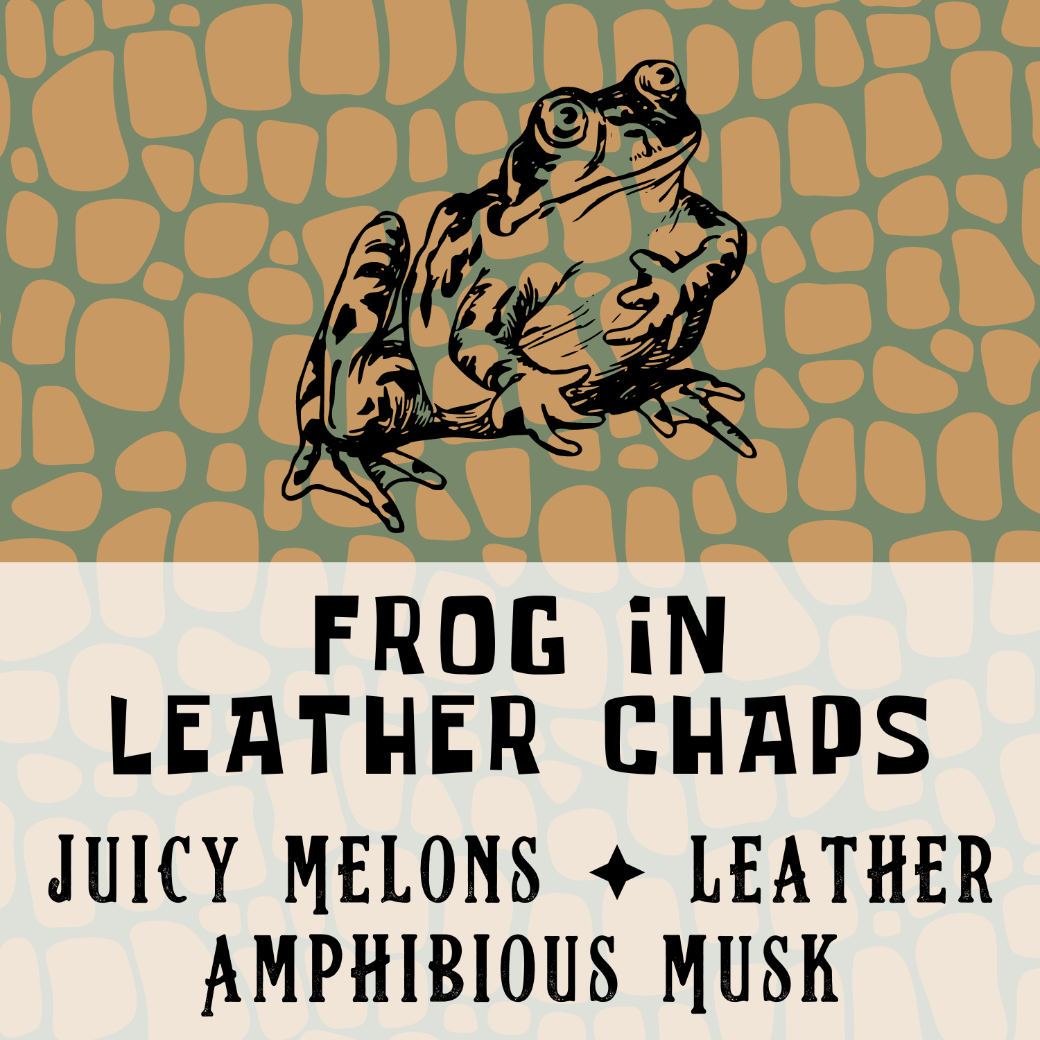 Frog in Leather Chaps