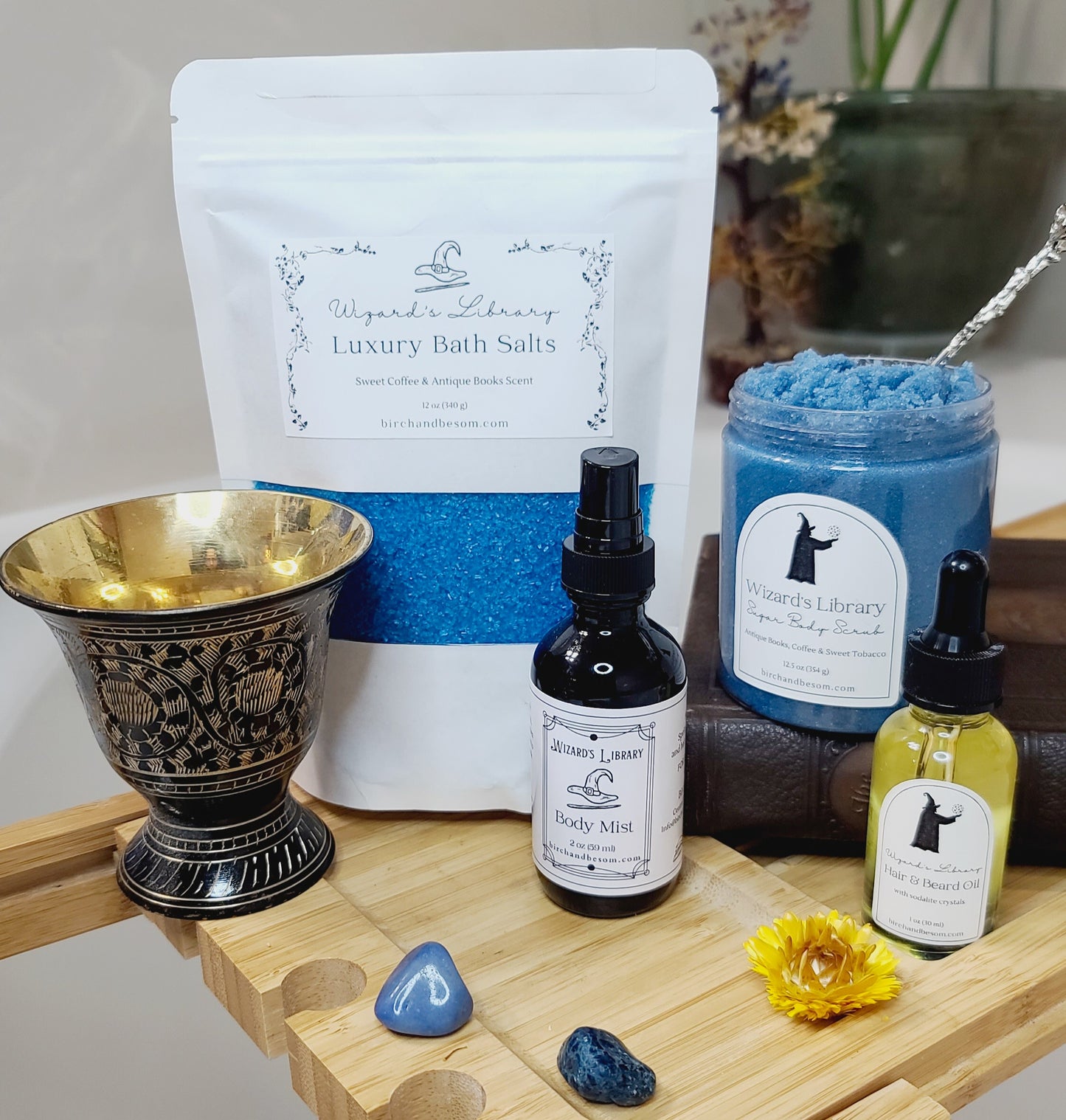 Wizard's Library Sugar Scrub - Birch & Besom