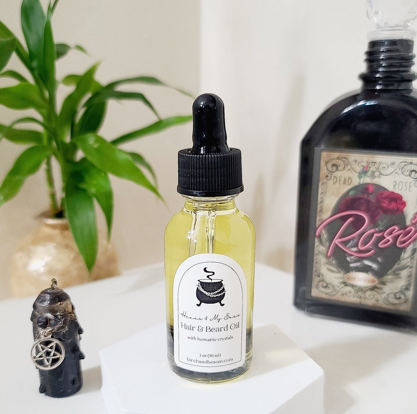 Hexes 4 My Exes Hair & Beard Oil - Birch & Besom