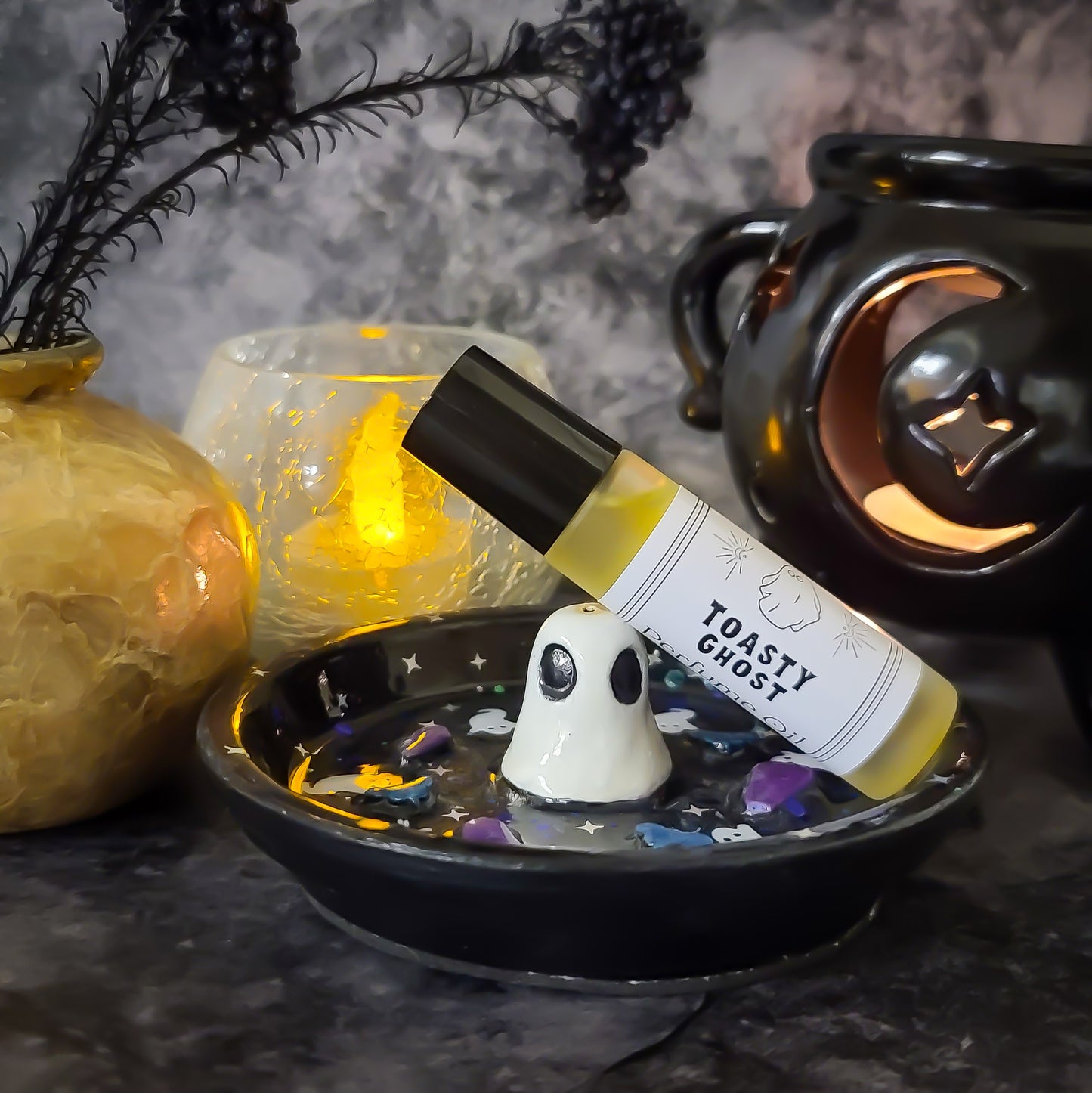 Toasty Ghost Perfume Oil - Birch & Besom