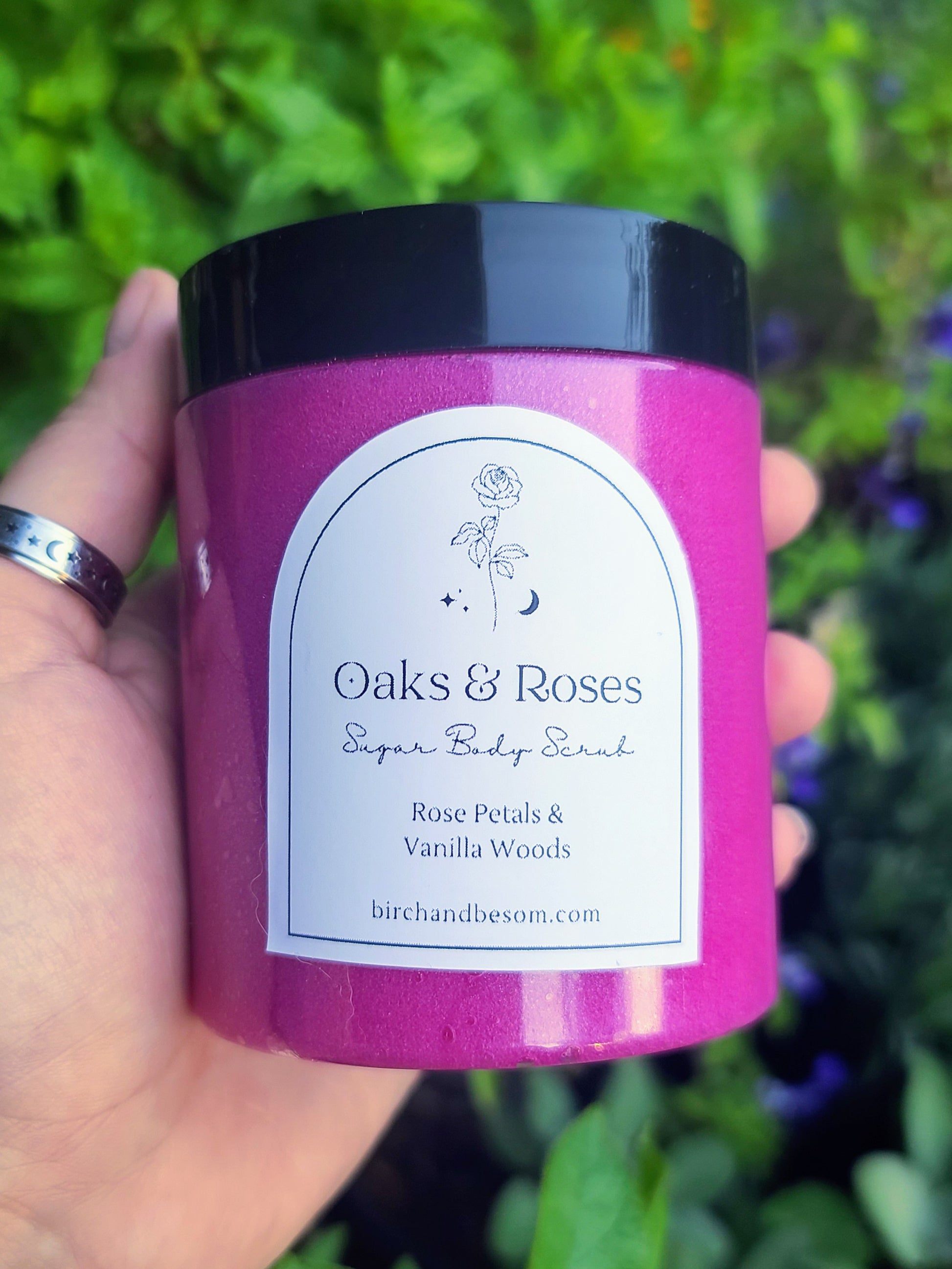 Oaks & Roses Sugar Scrub - Birch & Besom