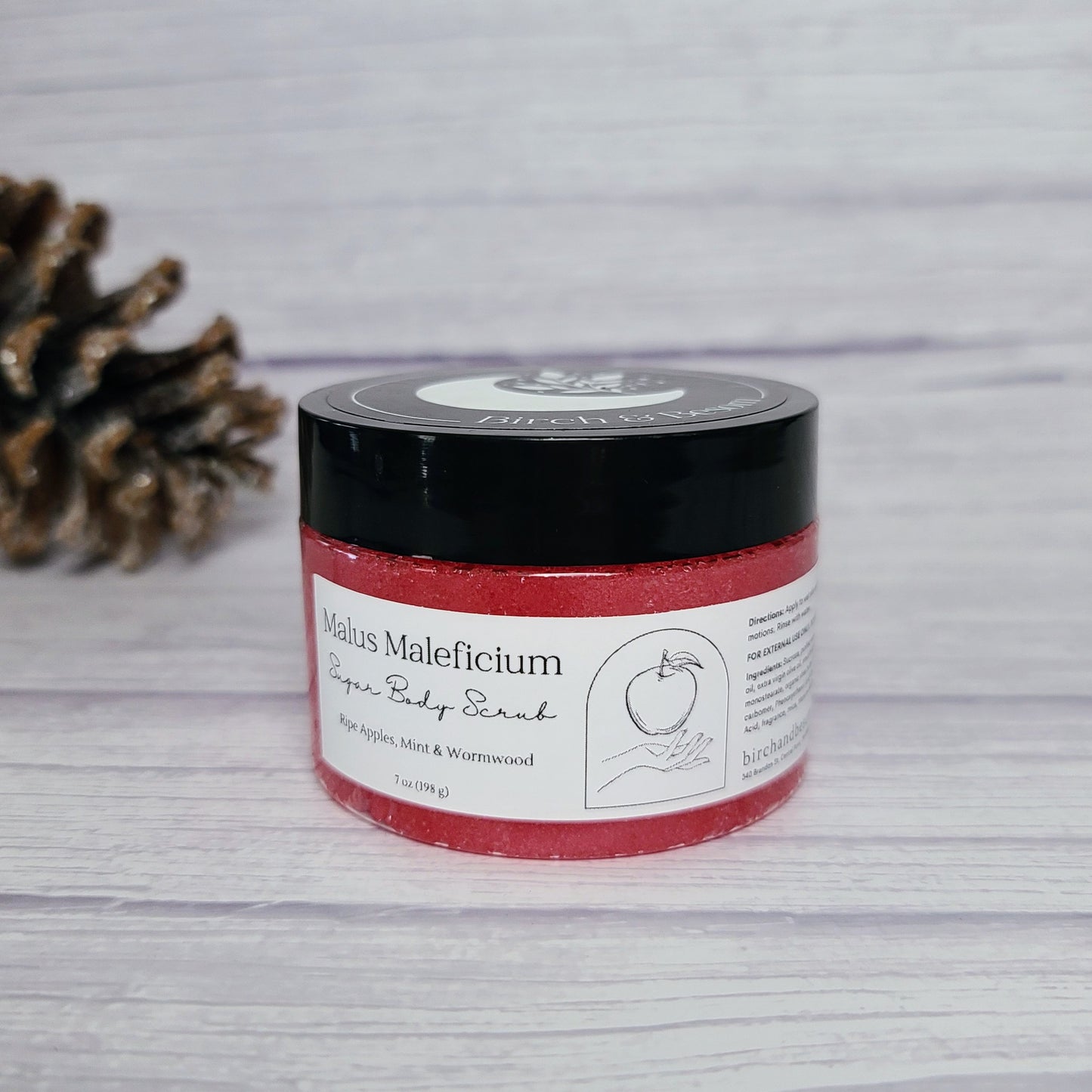 Malus Maleficium Sugar Scrub - Birch & Besom