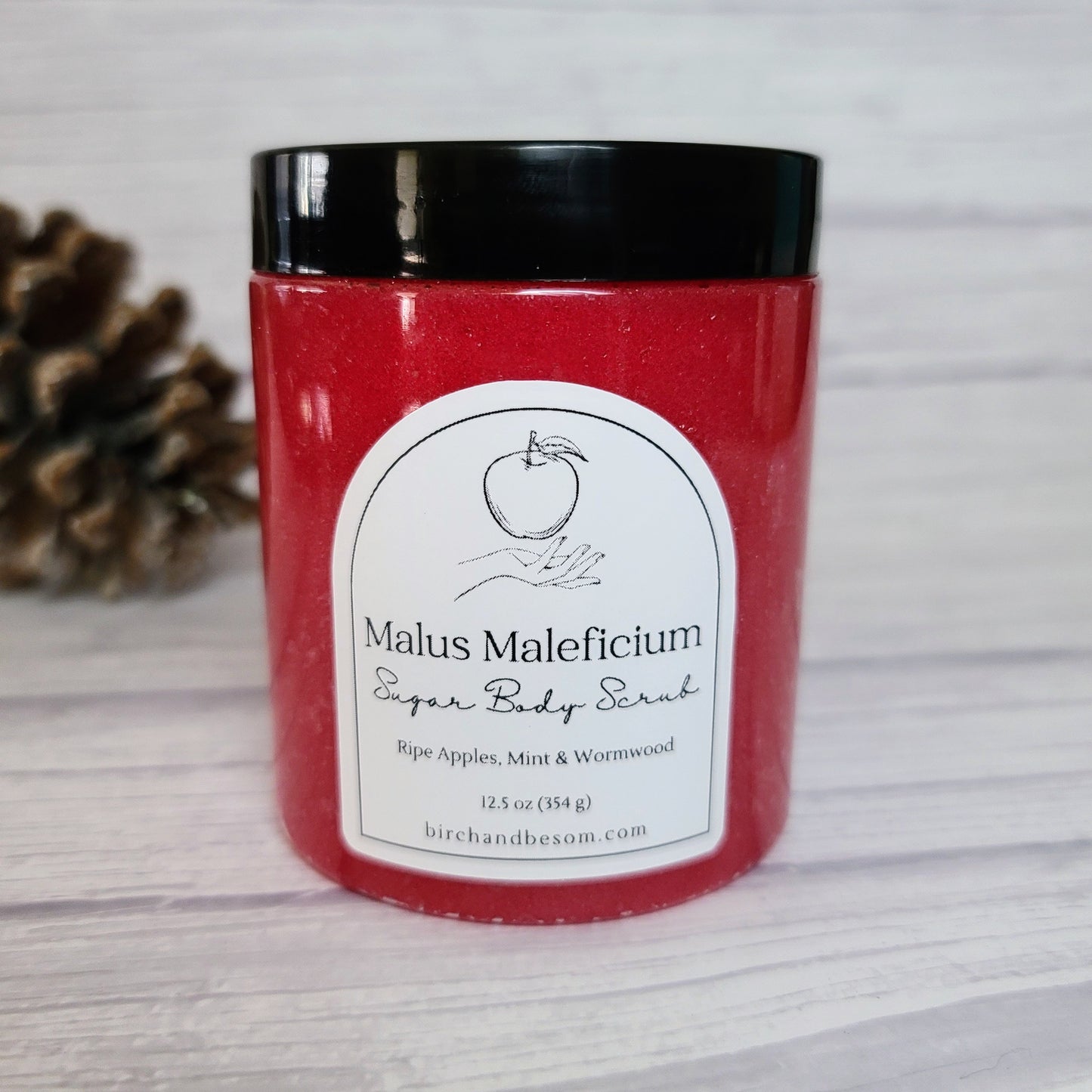 Malus Maleficium Sugar Scrub - Birch & Besom
