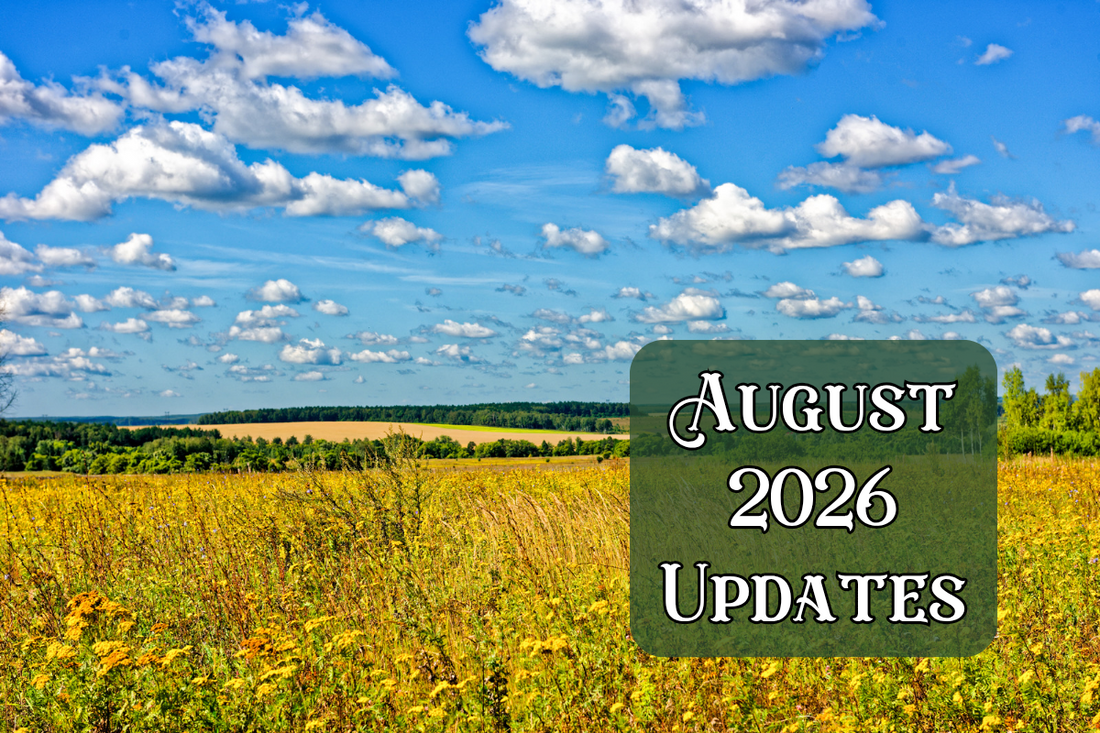 August 2026 Updates