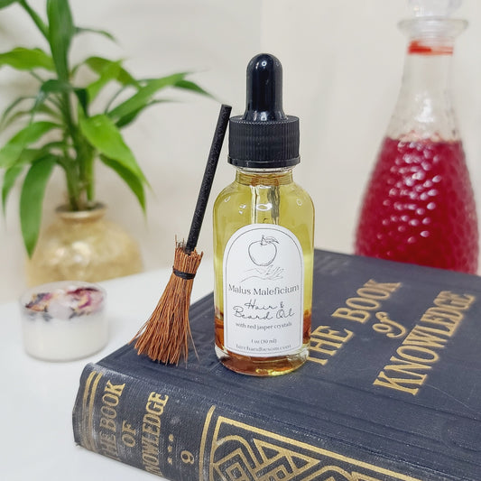 Malus Maleficium Hair & Beard Oil - Birch & Besom