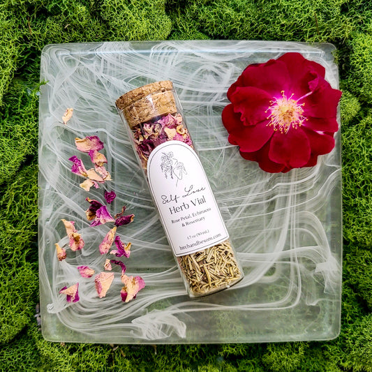 Self-Love Herb Vial - Birch & Besom