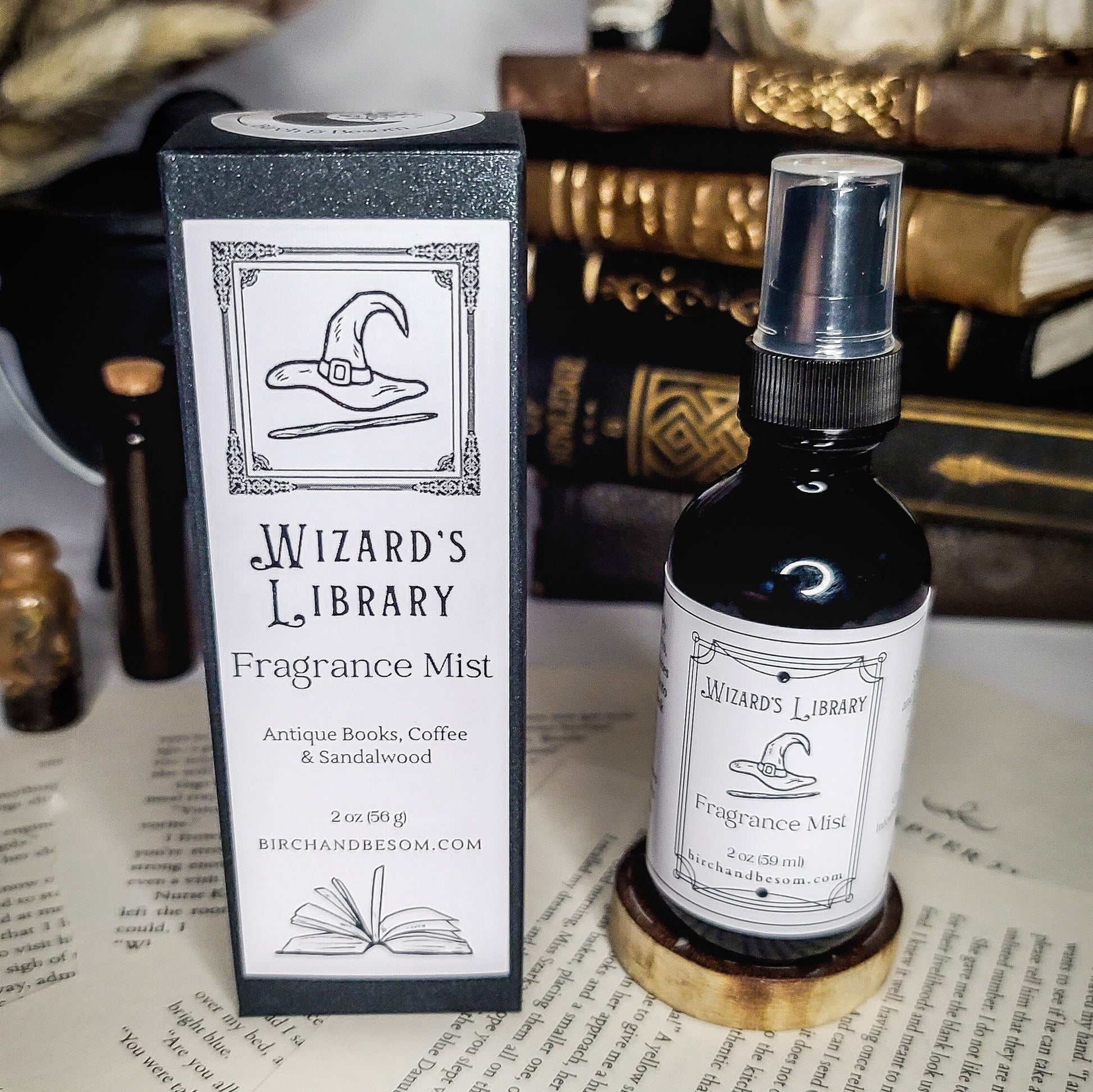 Wizard's Library Fragrance Mist - Birch & Besom