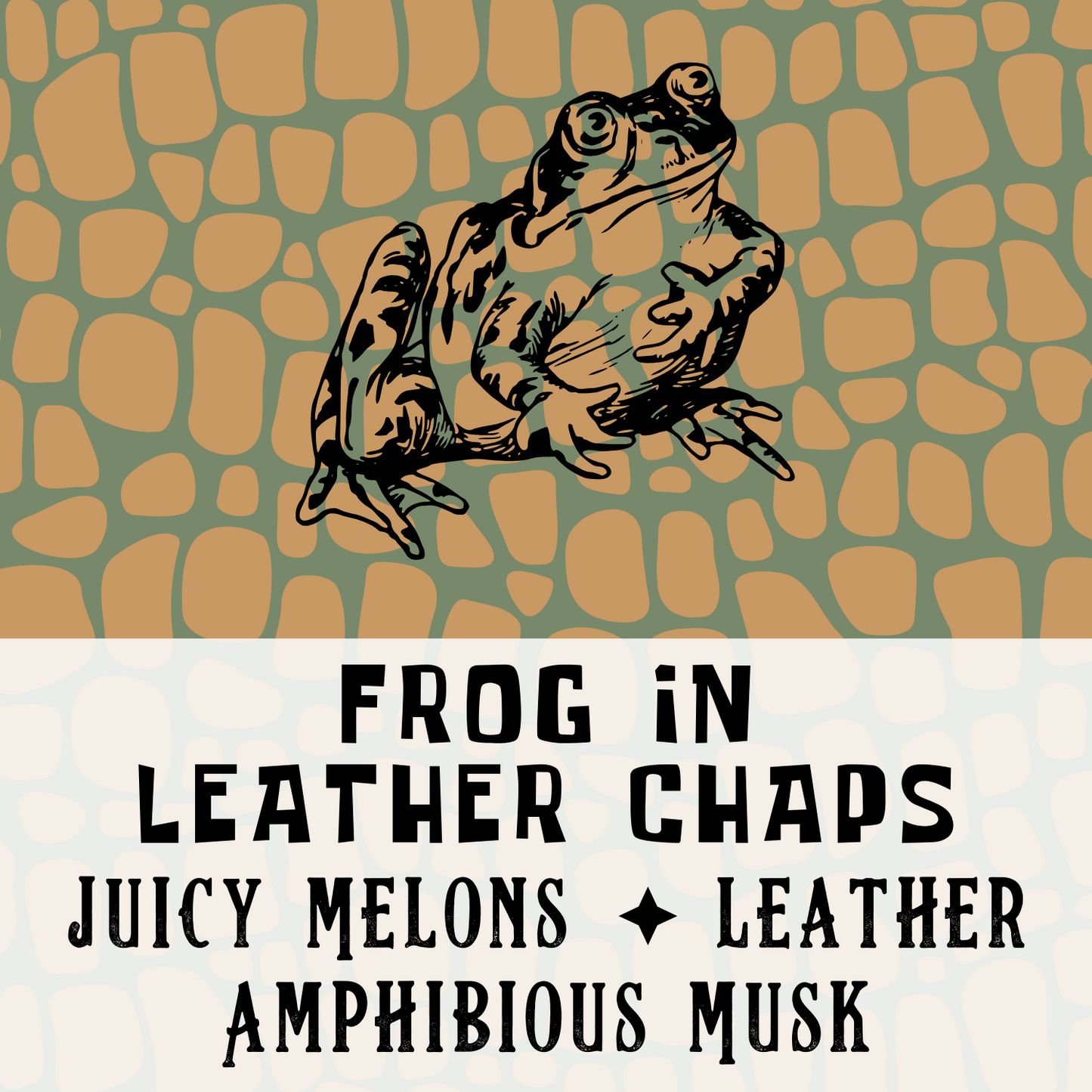 Frog in Leather Chaps Perfume Oil - Birch & Besom