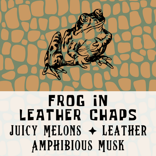 Frog in Leather Chaps Perfume Oil - Birch & Besom