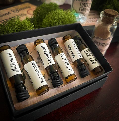 CRYPTIDS Perfume Oil Discovery Set - Birch & Besom