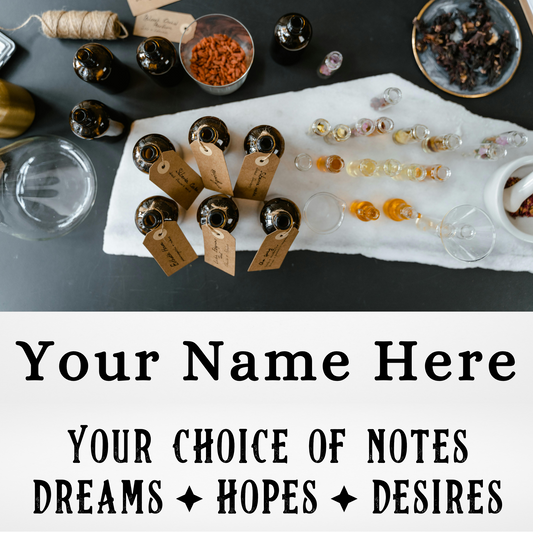 Custom & Bespoke Perfume Services - Birch & Besom