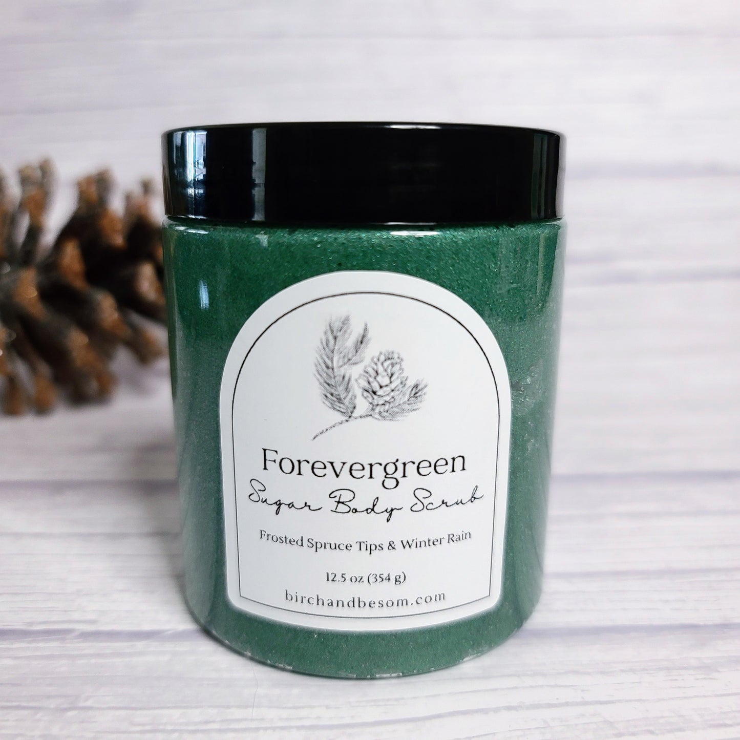 Forevergreen Sugar Scrub - Birch & Besom