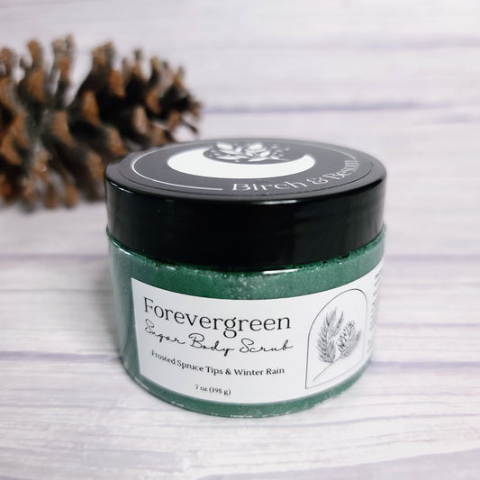 Forevergreen Sugar Scrub - Birch & Besom